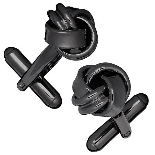 Classic Metal Knot Cufflinks