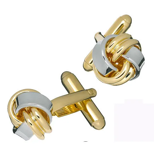 Classic Metal Knot Cufflinks
