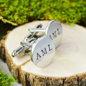 Custom Initial Cuff Links