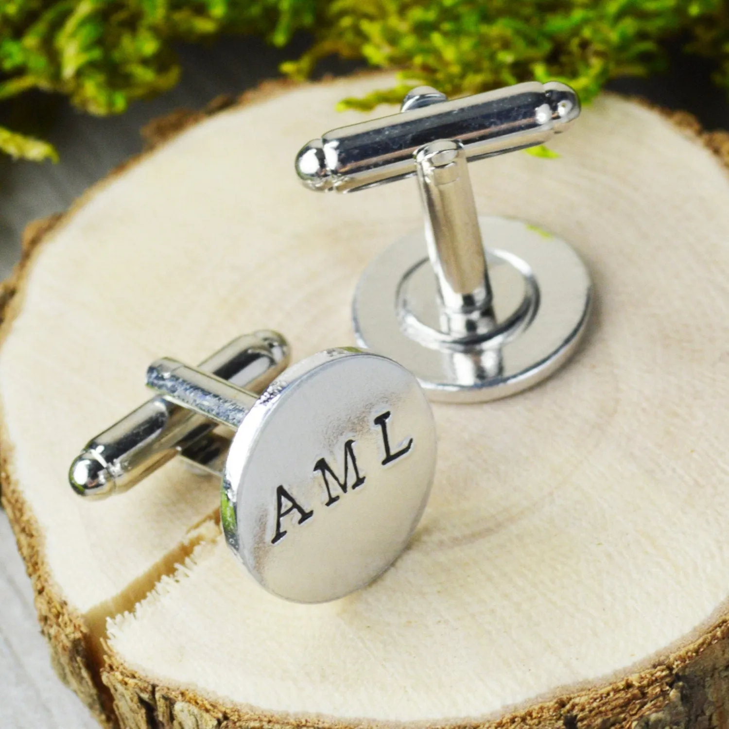 Custom Initial Cuff Links