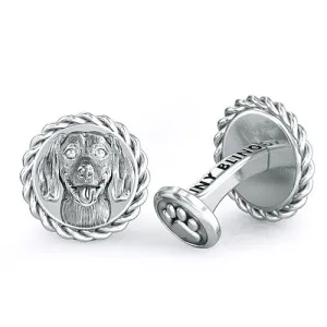 Dachshund Dapper Cufflinks