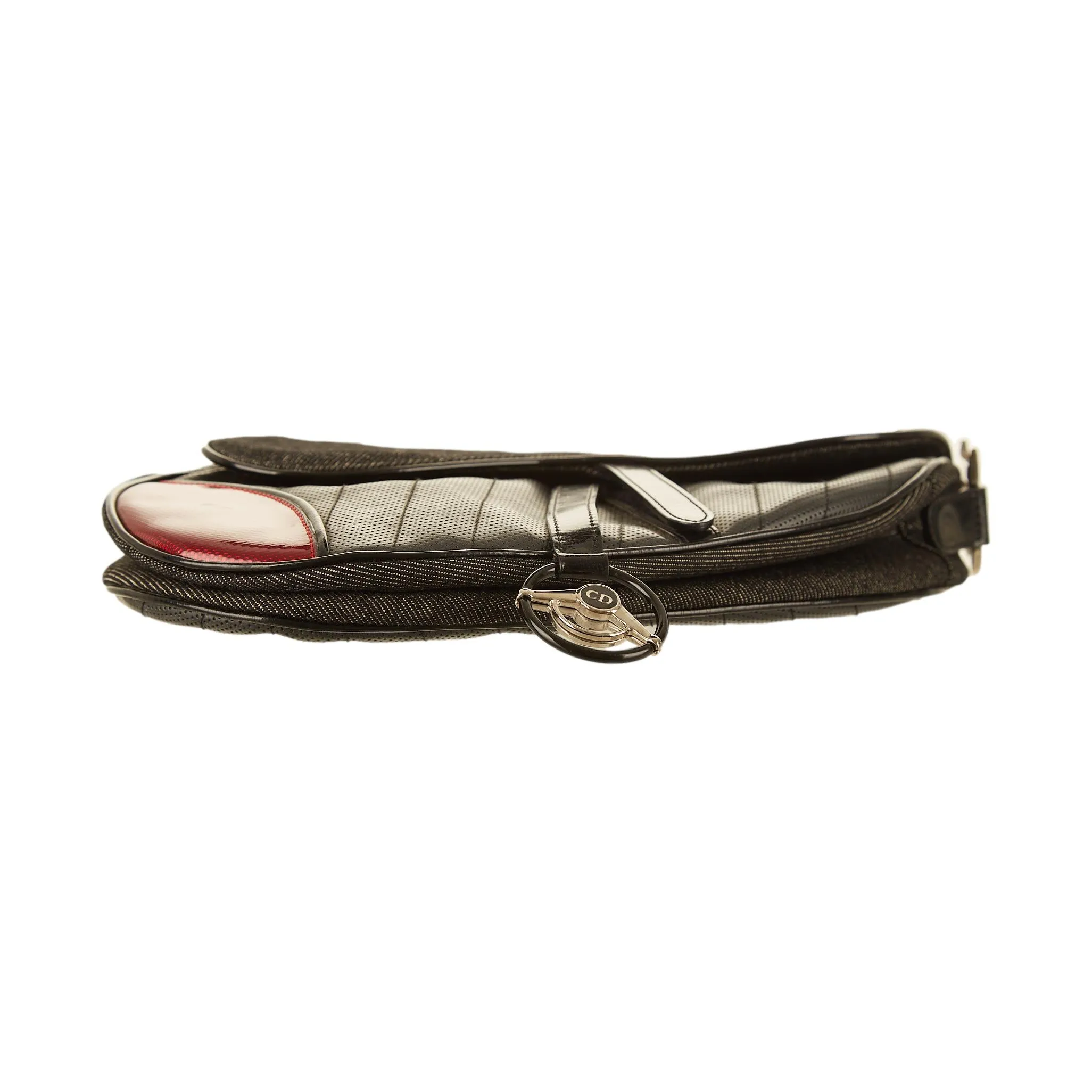 Dior Black Cadillac Saddle Bag