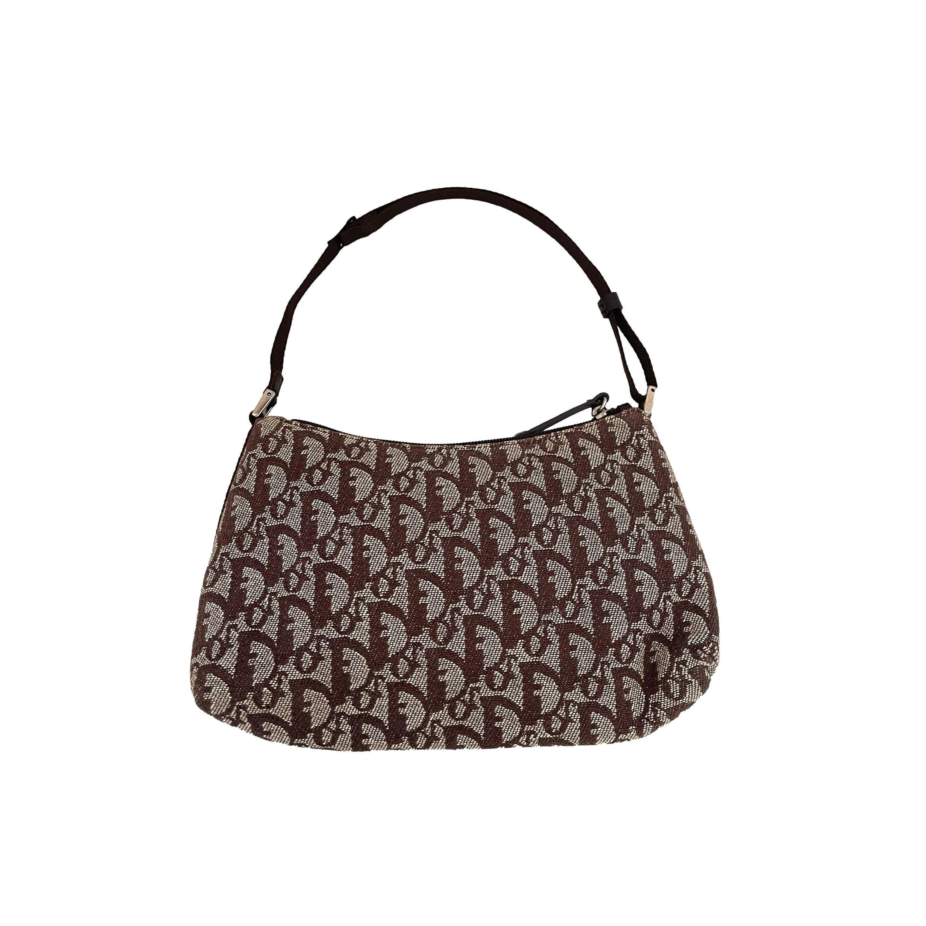 Dior Brown Monogram Shoulder Bag