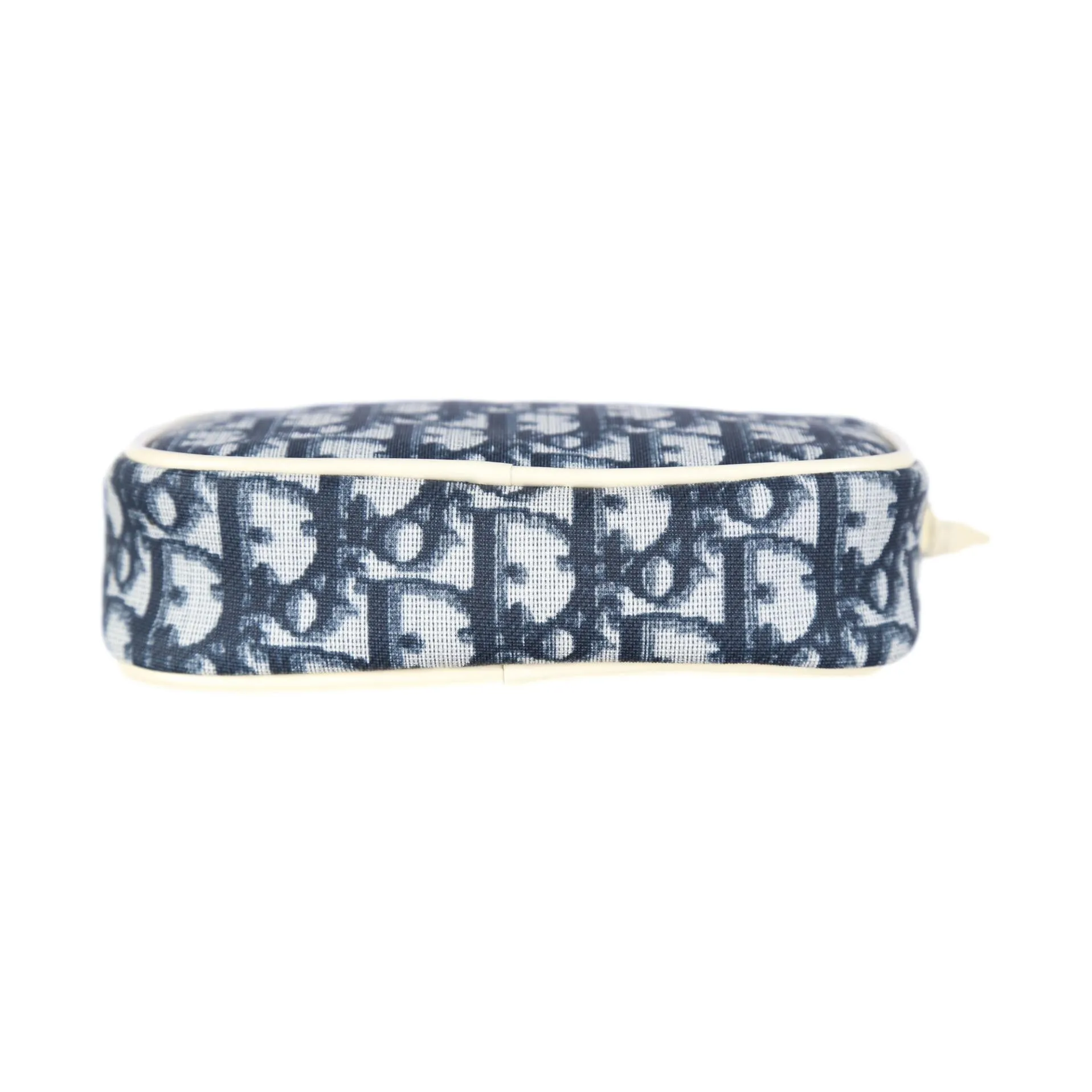 Dior Navy Logo Wristlet