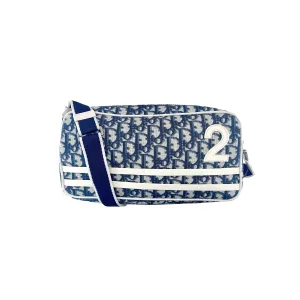 Dior Navy Monogram Crossbody Bag