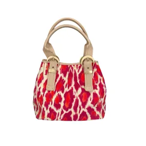 Dior Pink Cheetah Shoulder Bag