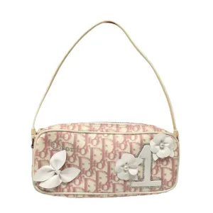 Dior Pink Logo Mini Shoulder Bag