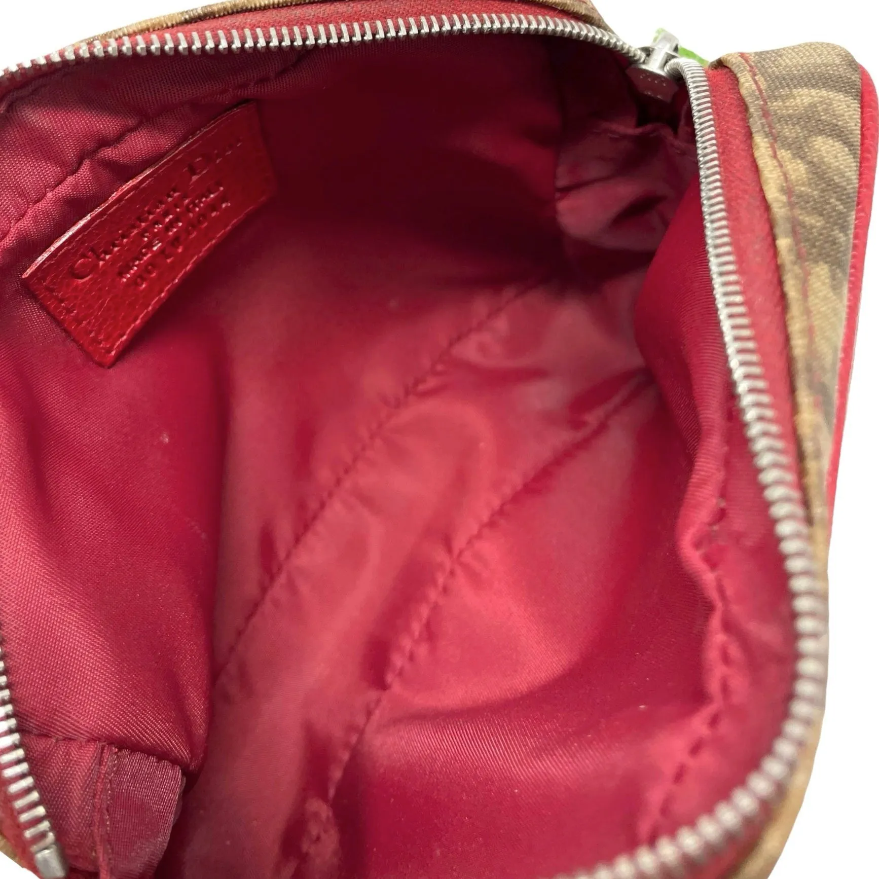 Dior Rasta Mini Wristlet