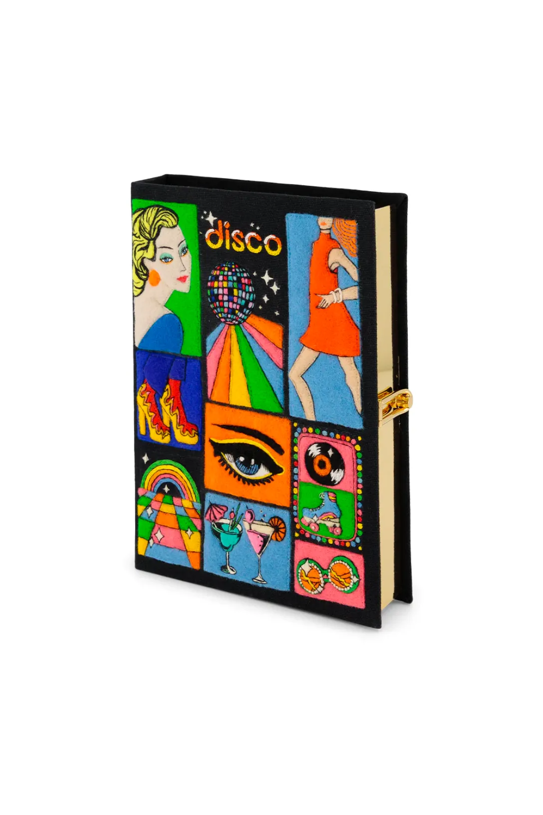 Disco Book Clutch
