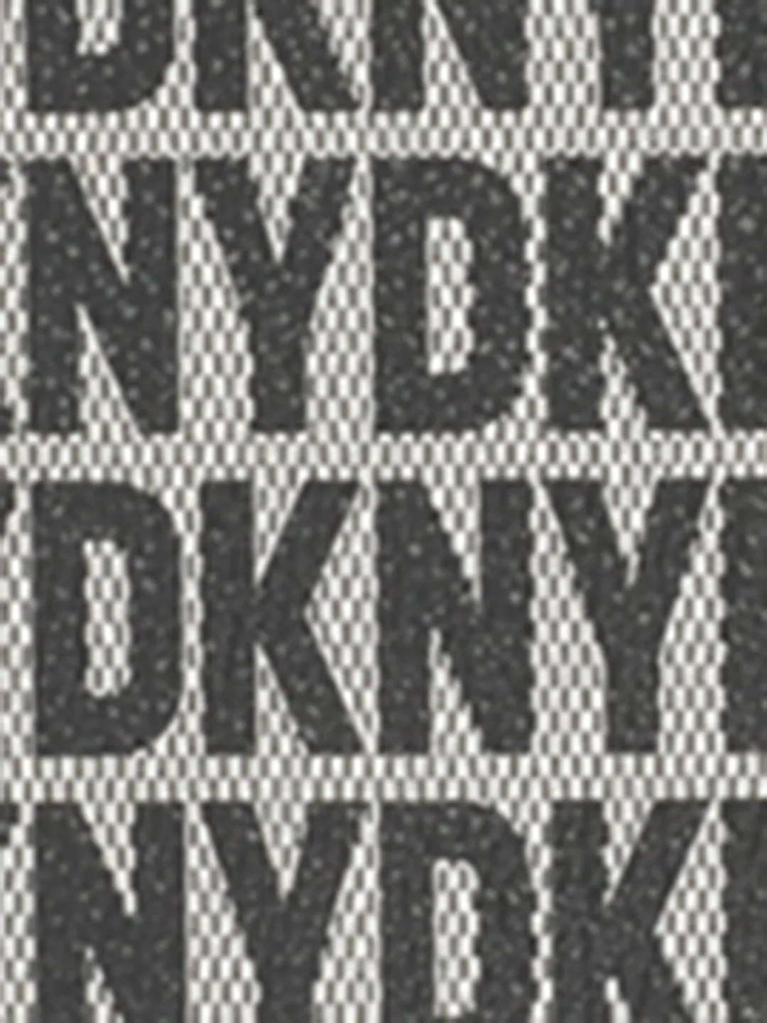 DKNY Women Black Printed Handbag