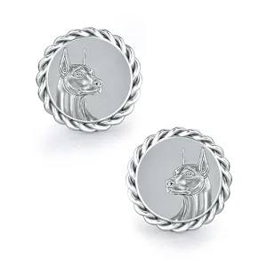 Doberman Pinscher Breed Dapper Cufflinks