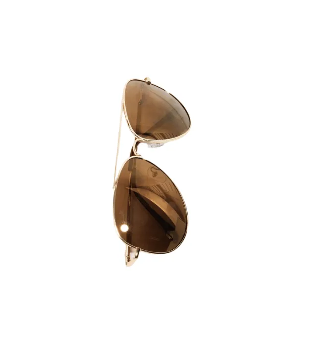 Double Bridge Aviator Sunglasses