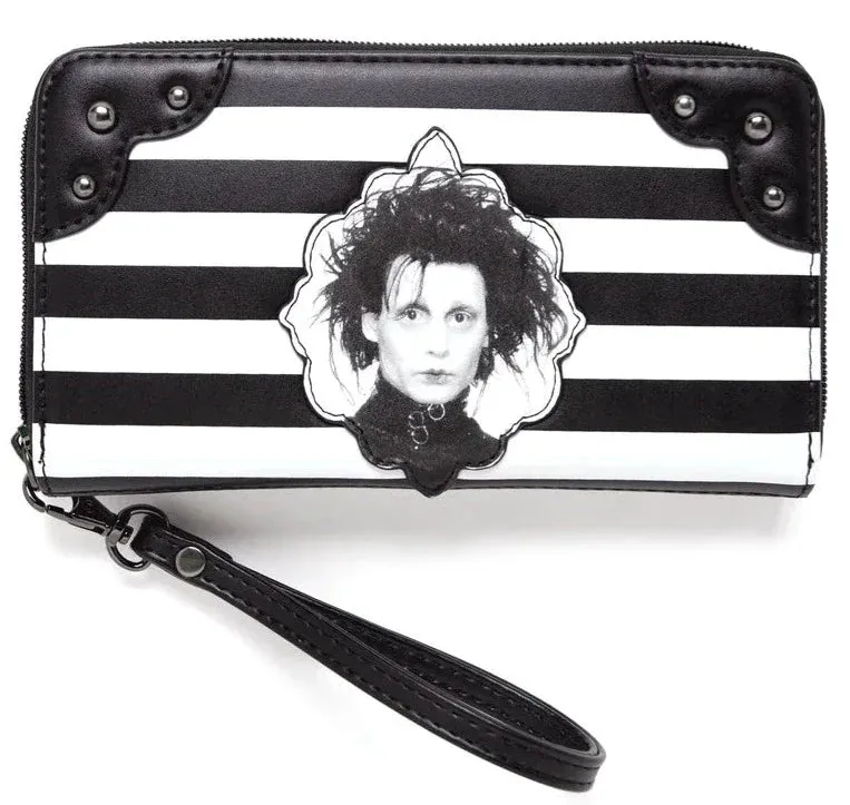 Edward Scissorhands Zip Around Wallet