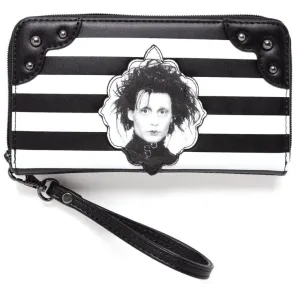 Edward Scissorhands Zip Around Wallet