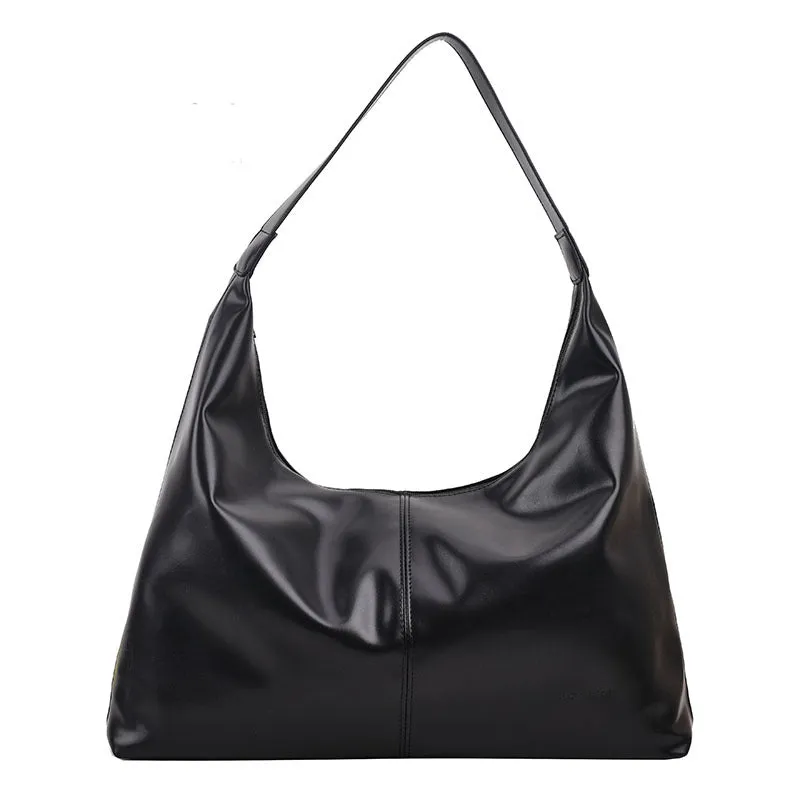 Elegant Large Capacity PU Shoulder Bag for Women – Stylish & Versatile