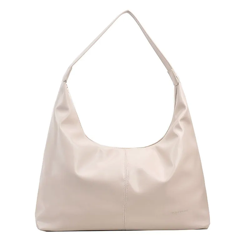 Elegant Large Capacity PU Shoulder Bag for Women – Stylish & Versatile