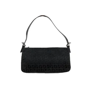 Fendi Black Logo Shoulder Bag