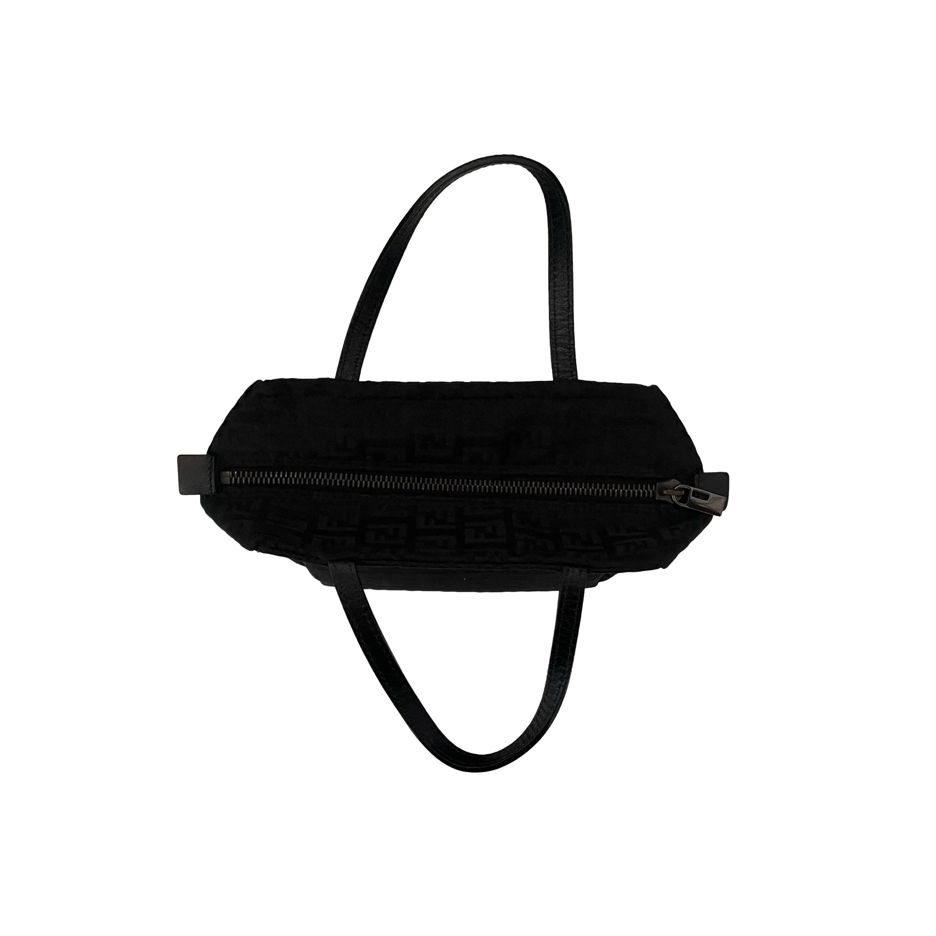 Fendi Black Monogram Mini Bag