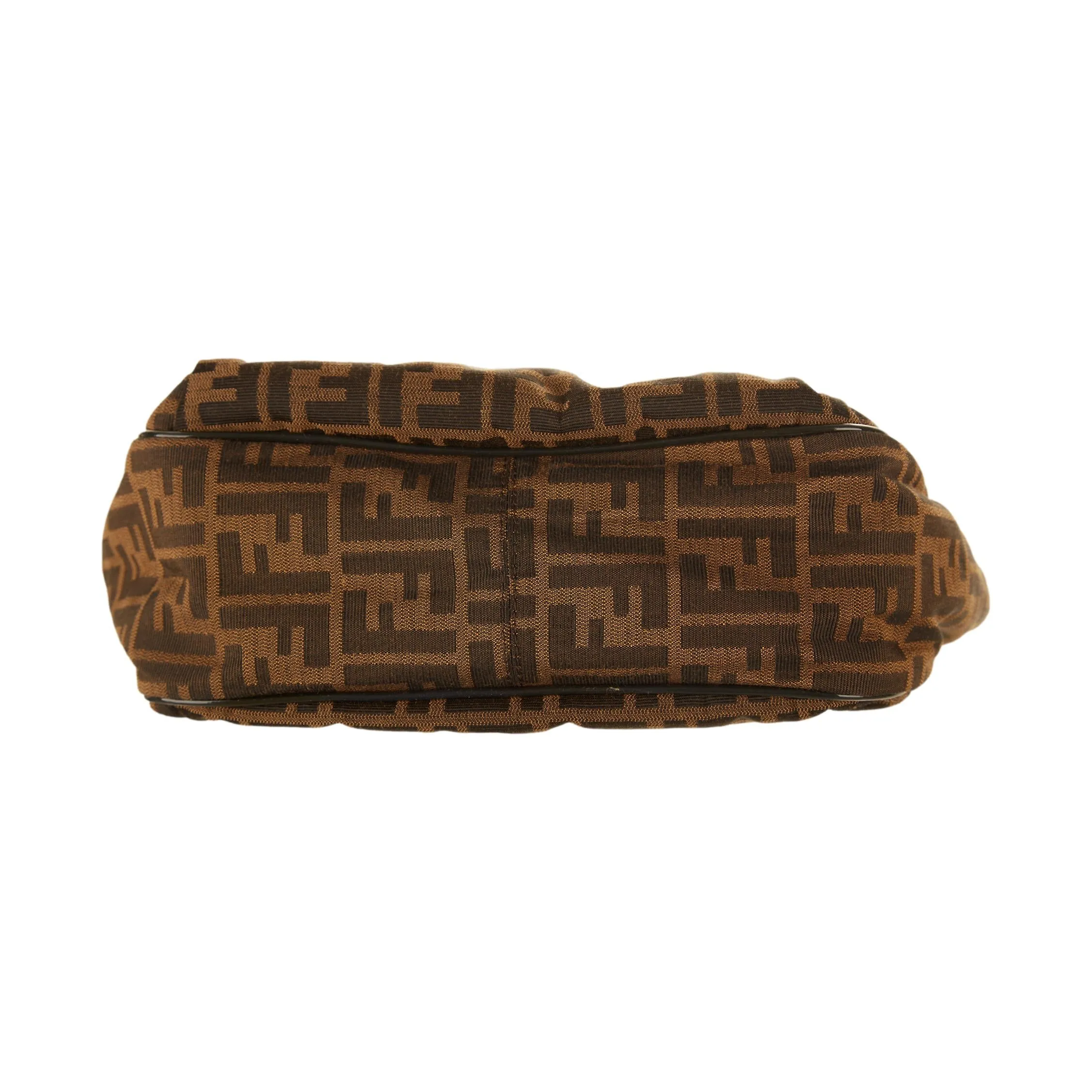 Fendi Brown Logo Shoulder Bag