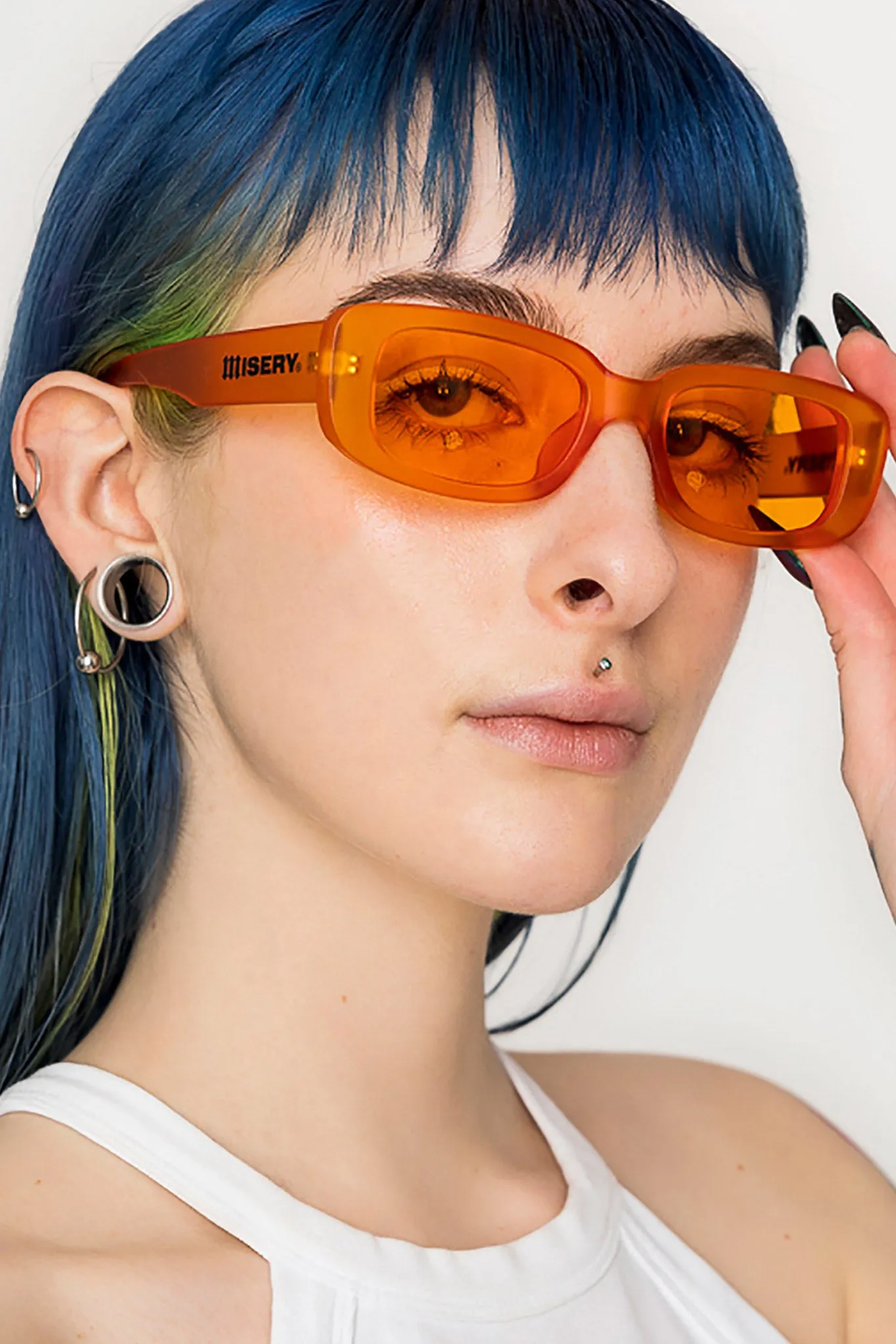 Fire Rectangle Sunglasses