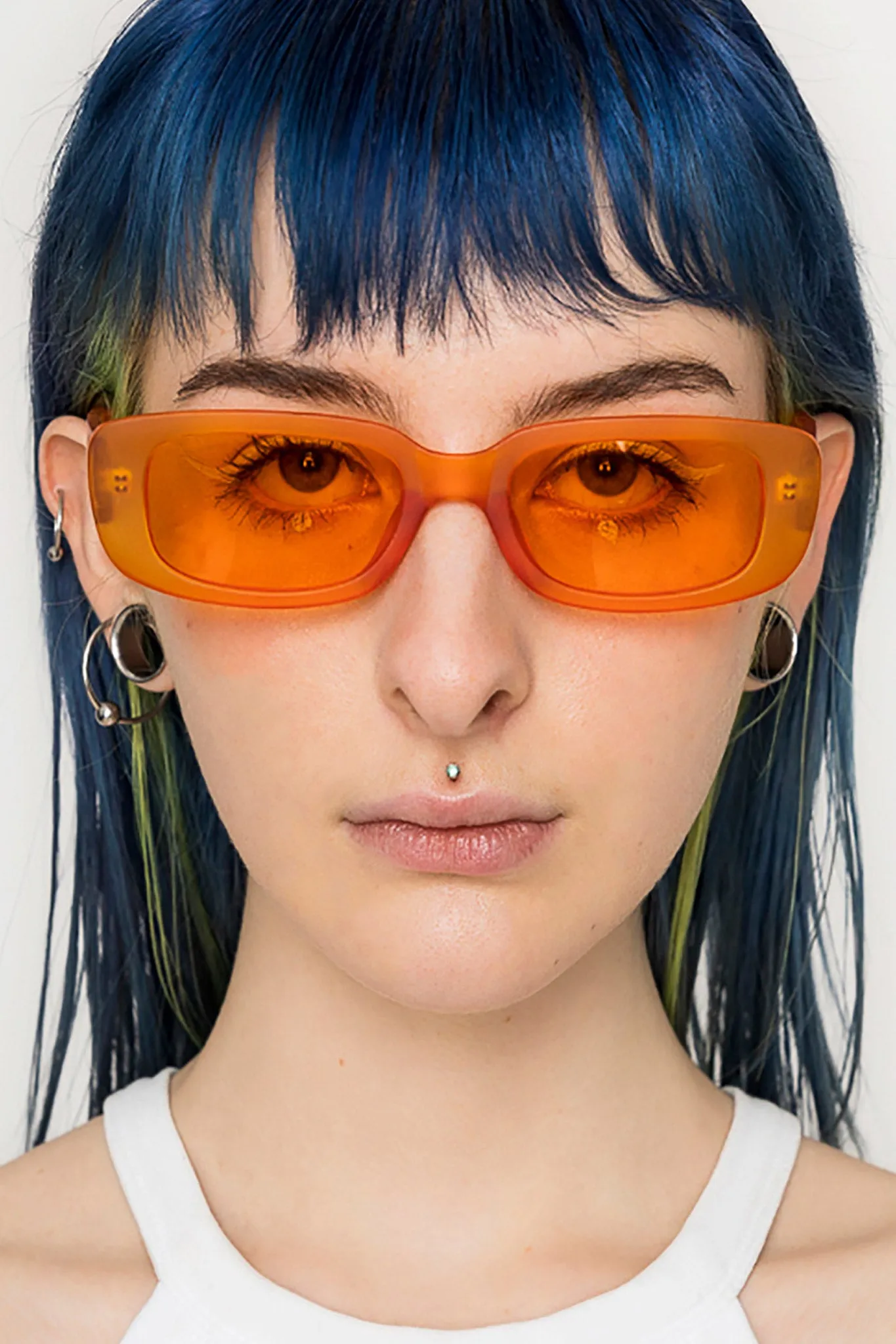 Fire Rectangle Sunglasses