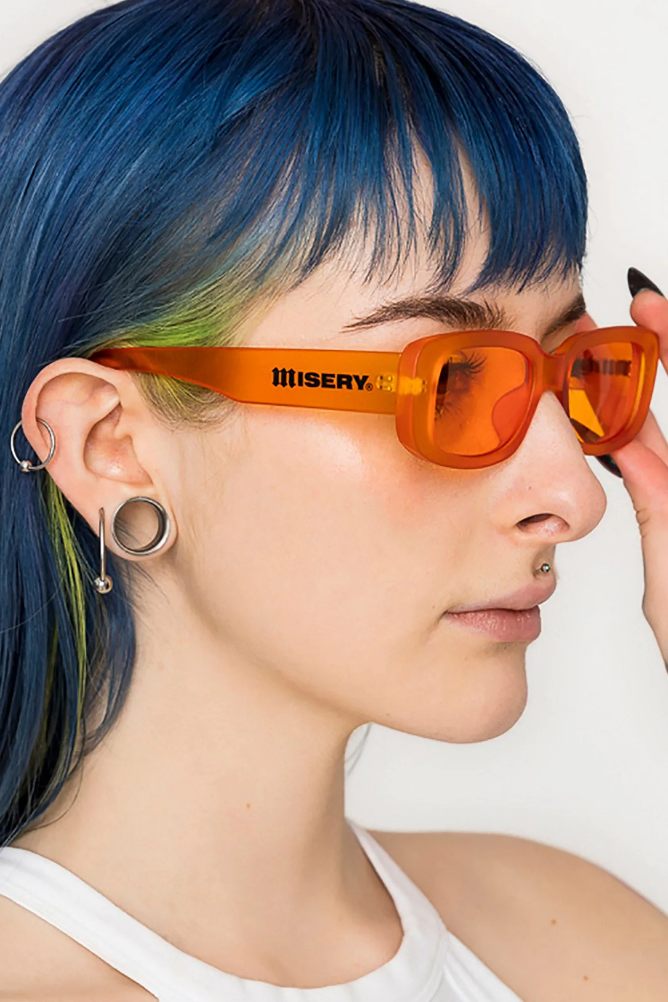 Fire Rectangle Sunglasses