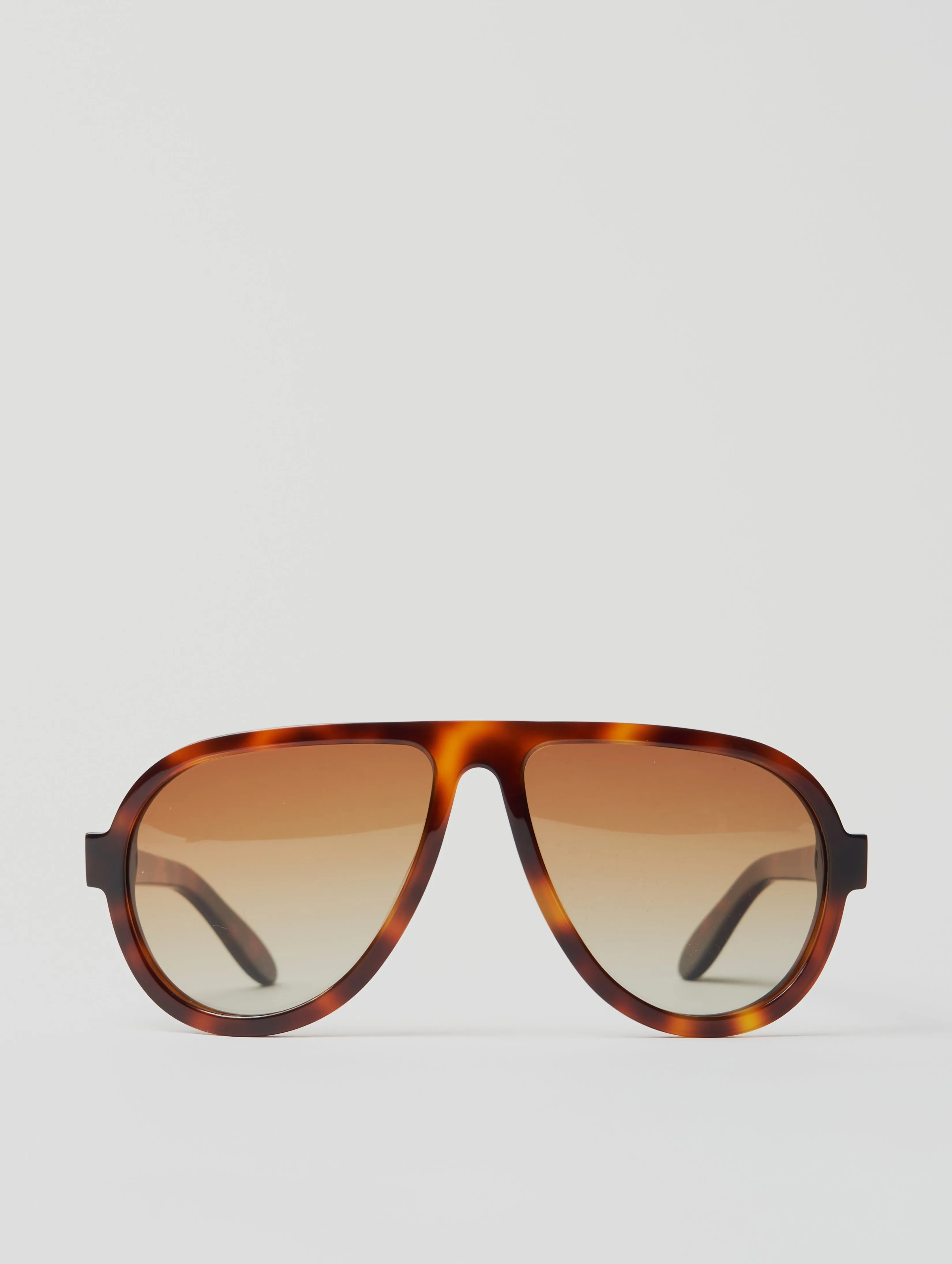 FREDDIE CLASSIC AVIATOR SUNGLASSES IN HAVANA-BROWN
