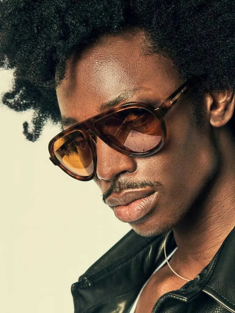 FREDDIE CLASSIC AVIATOR SUNGLASSES IN HAVANA-BROWN