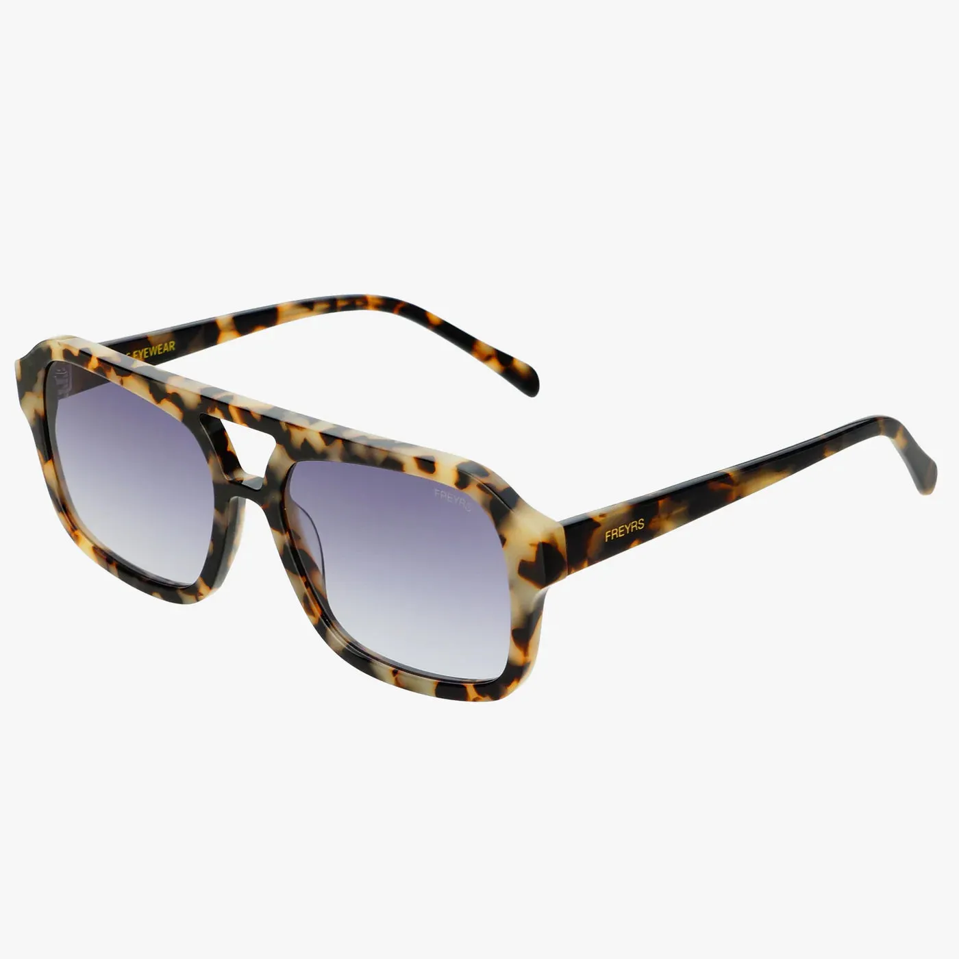 Freyrs Havana Sunglasses - Milky Tortoise