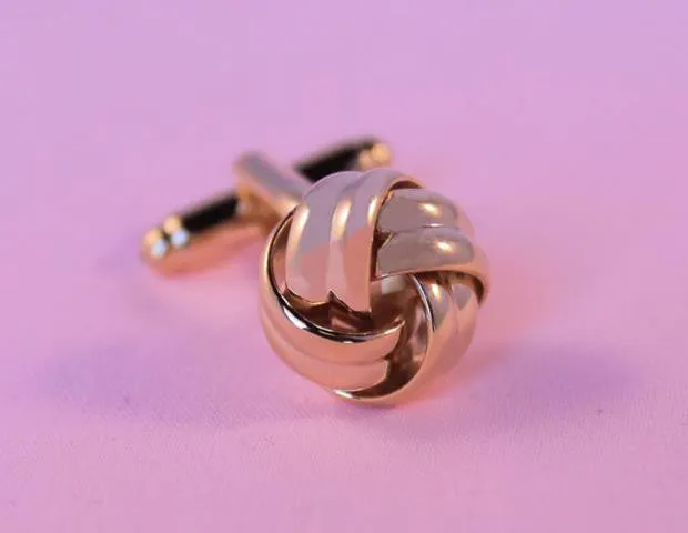 Gold Knot Cufflinks