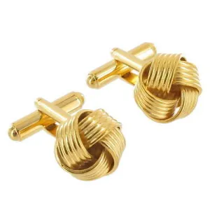 Gold Knot Cufflinks