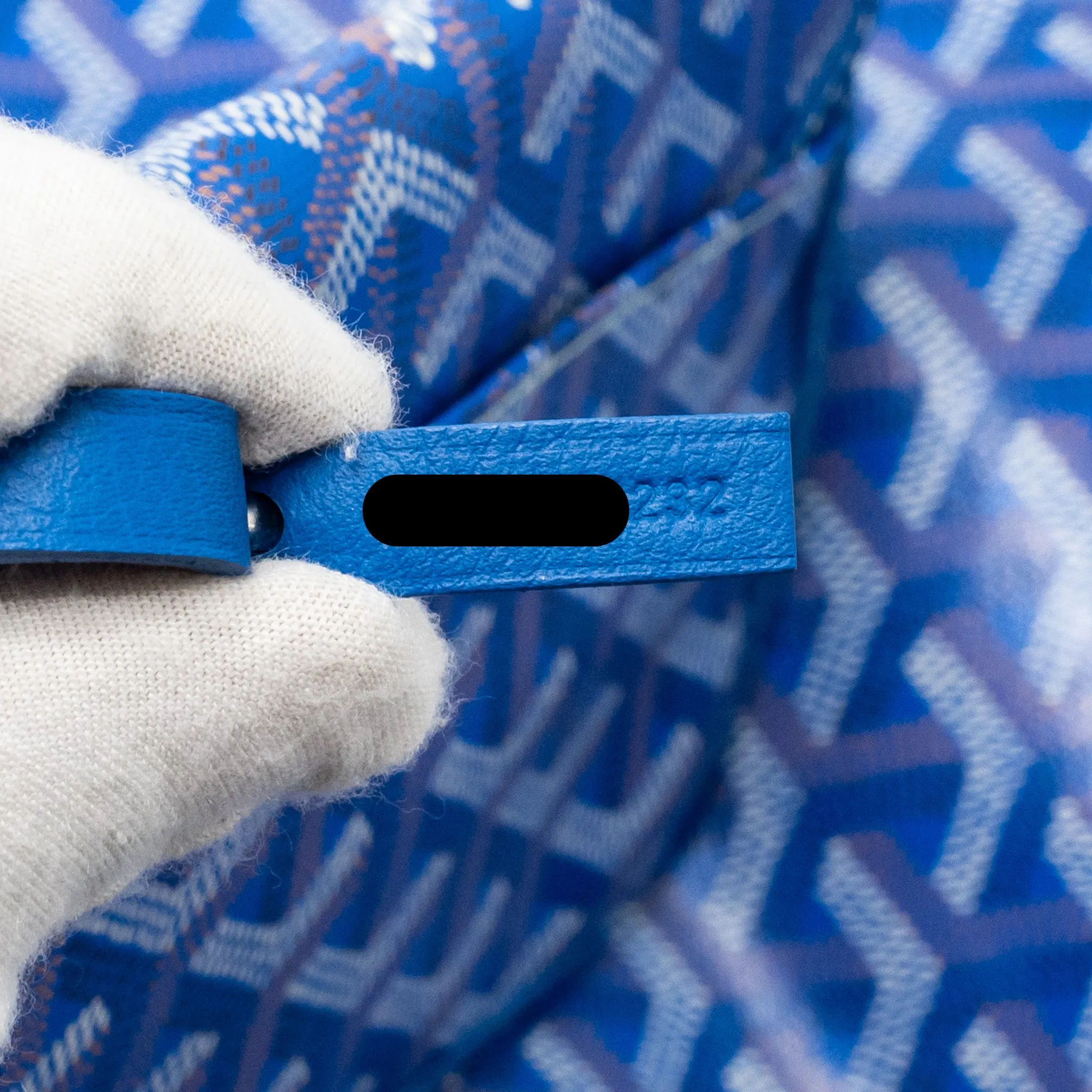 Goyard Boheme Hobo Bag Goyardline Canvas Blue SHW