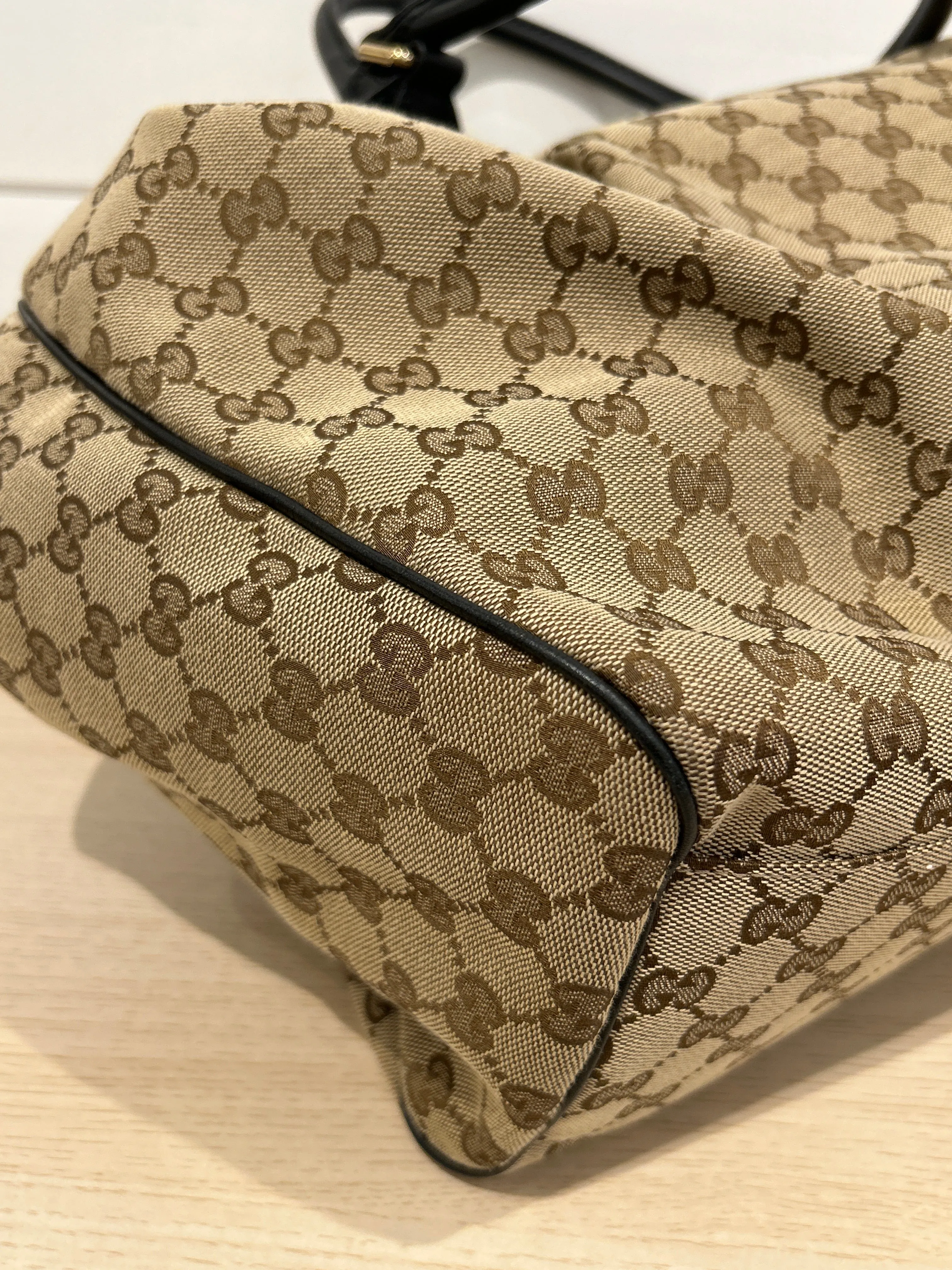 Gucci Bag, GG Canvas Large Sukey Tote