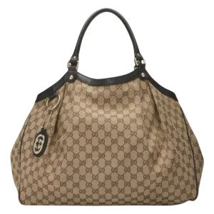 Gucci Bag, GG Canvas Large Sukey Tote