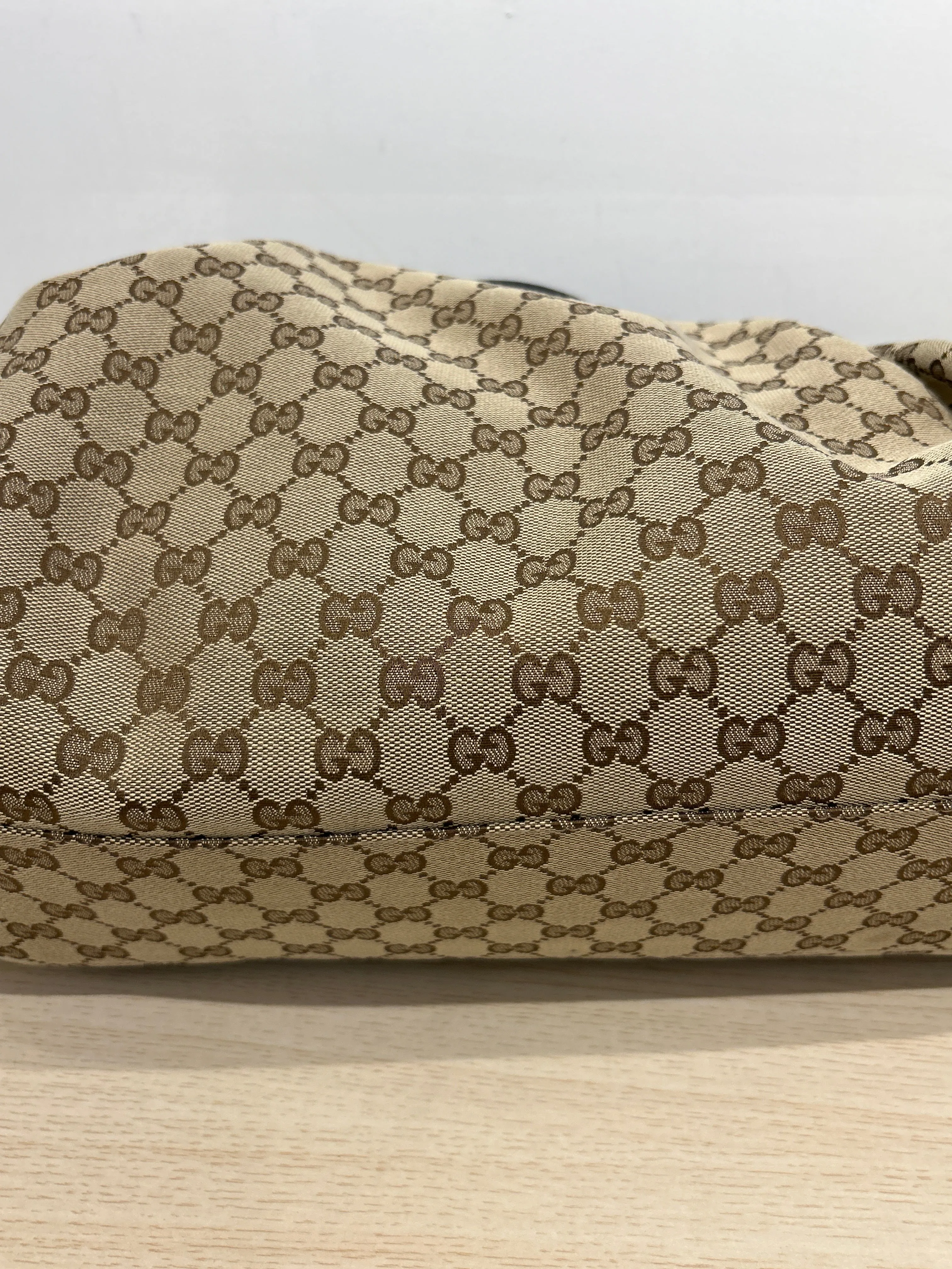 Gucci Bag, GG Canvas Large Sukey Tote