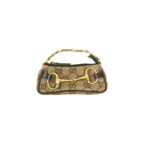 Gucci Beige Monogram Micro Bag