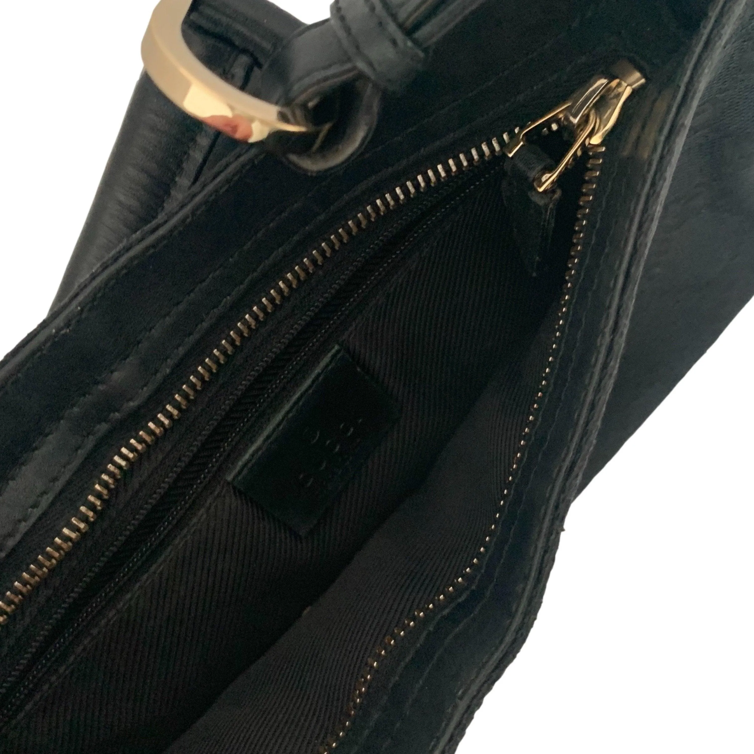 Gucci Black Canvas Mini Shoulder Bag