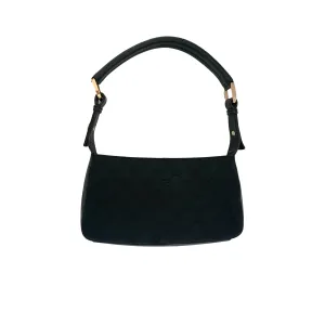 Gucci Black Canvas Mini Shoulder Bag
