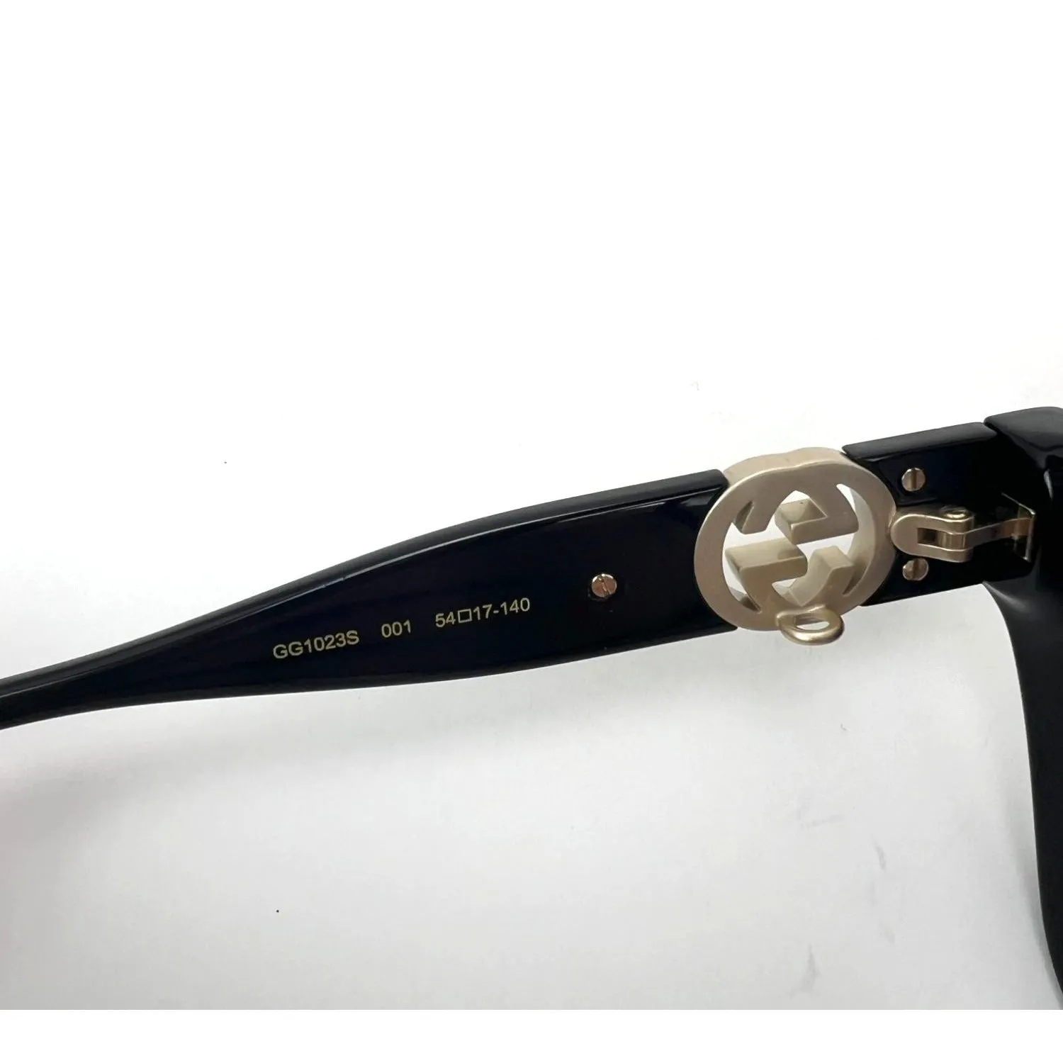Gucci Black Retangle GG1023S Sunglasses