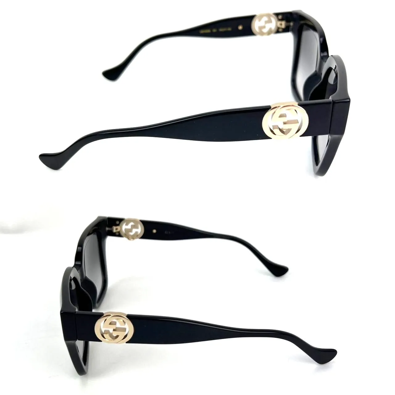 Gucci Black Retangle GG1023S Sunglasses