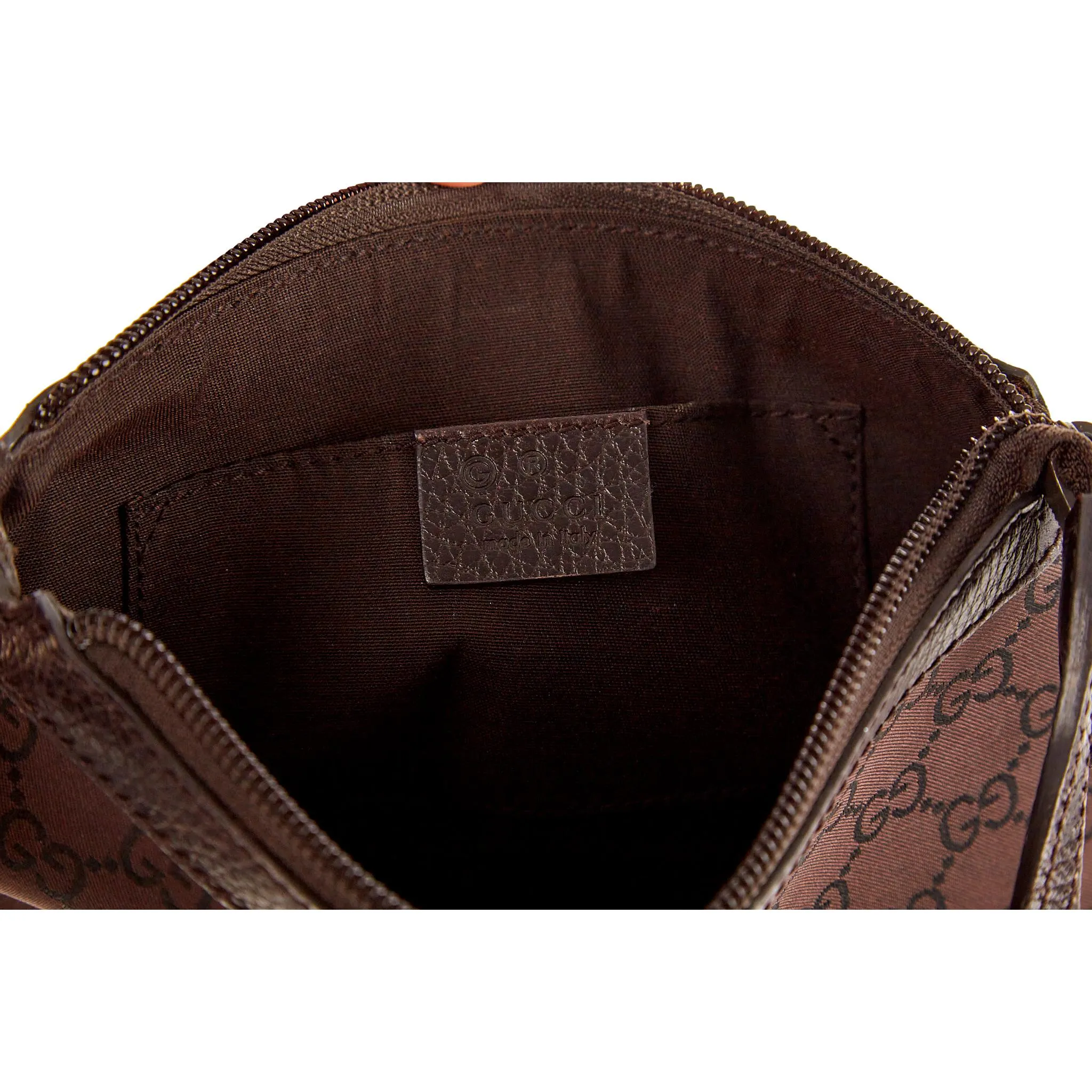 Gucci Brown Logo Mini Shoulder Bag