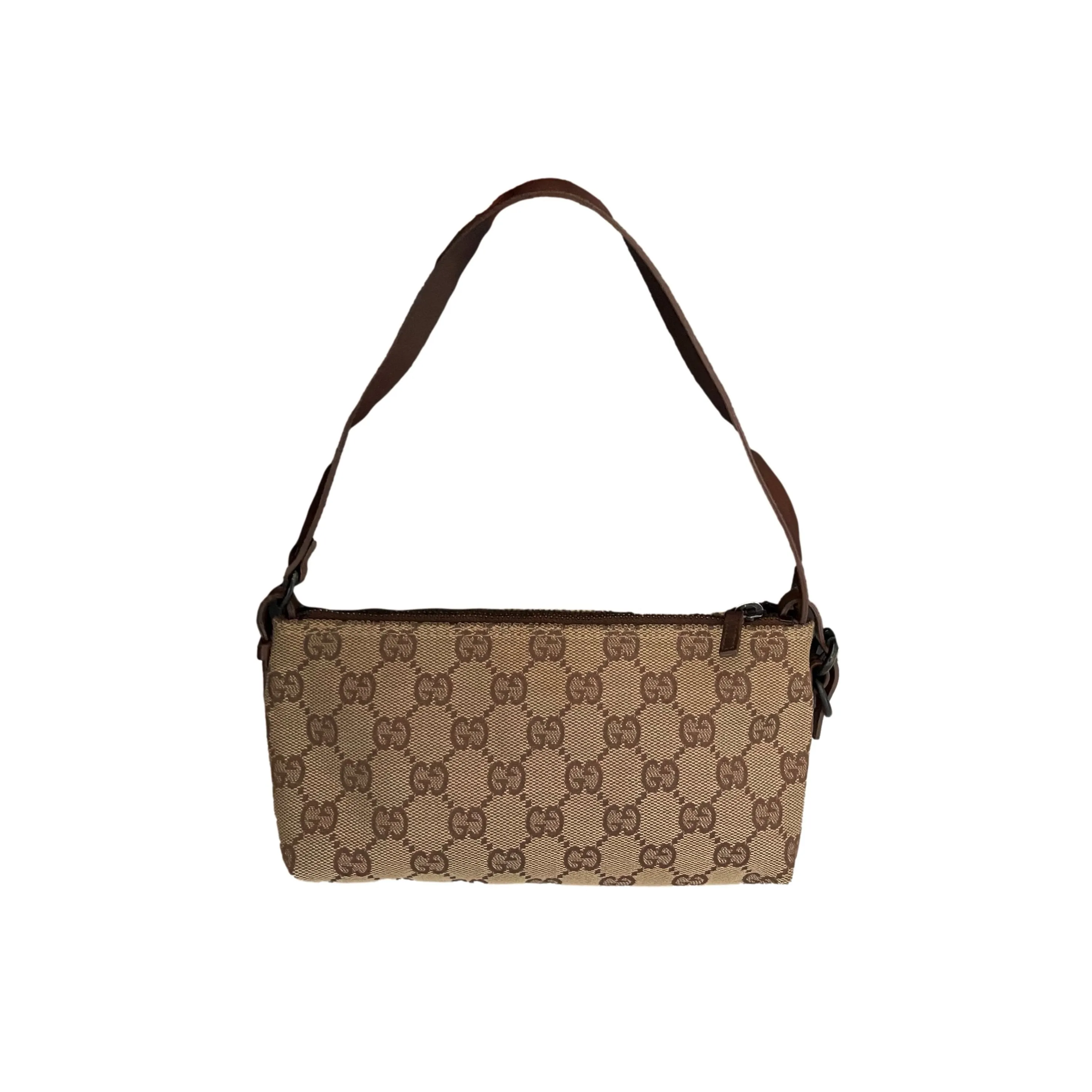 Gucci Brown Monogram Mini Shoulder Bag
