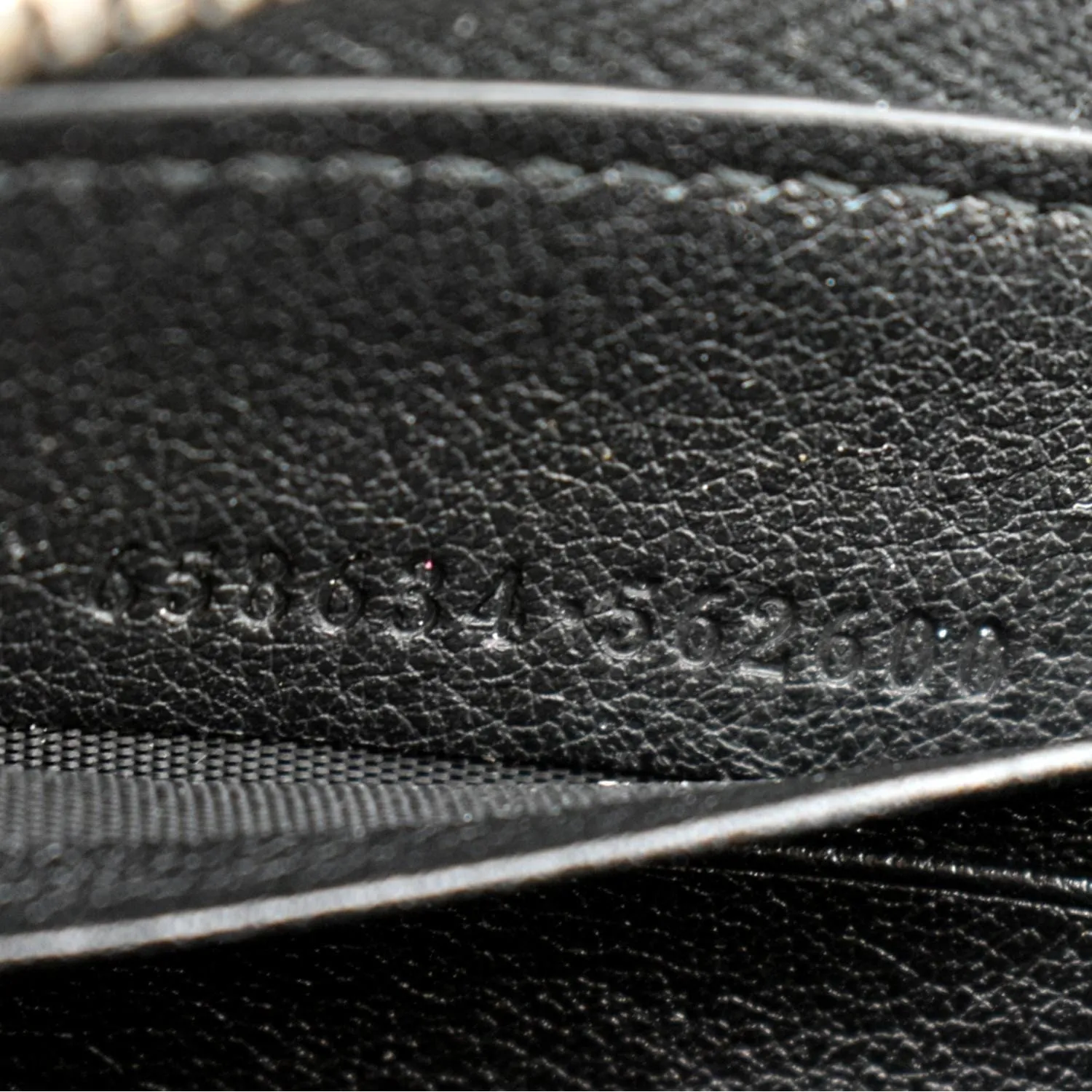GUCCI Diana Continental Zip Around Leather Wallet Black 658634