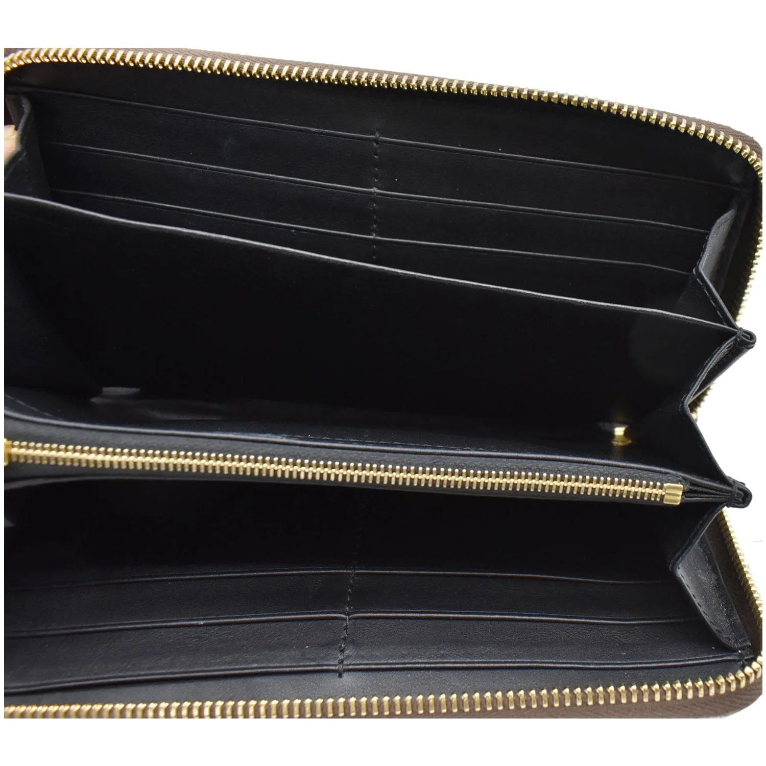 GUCCI GG Marmont Python Leather Zip Around Wallet Multicolor 456117