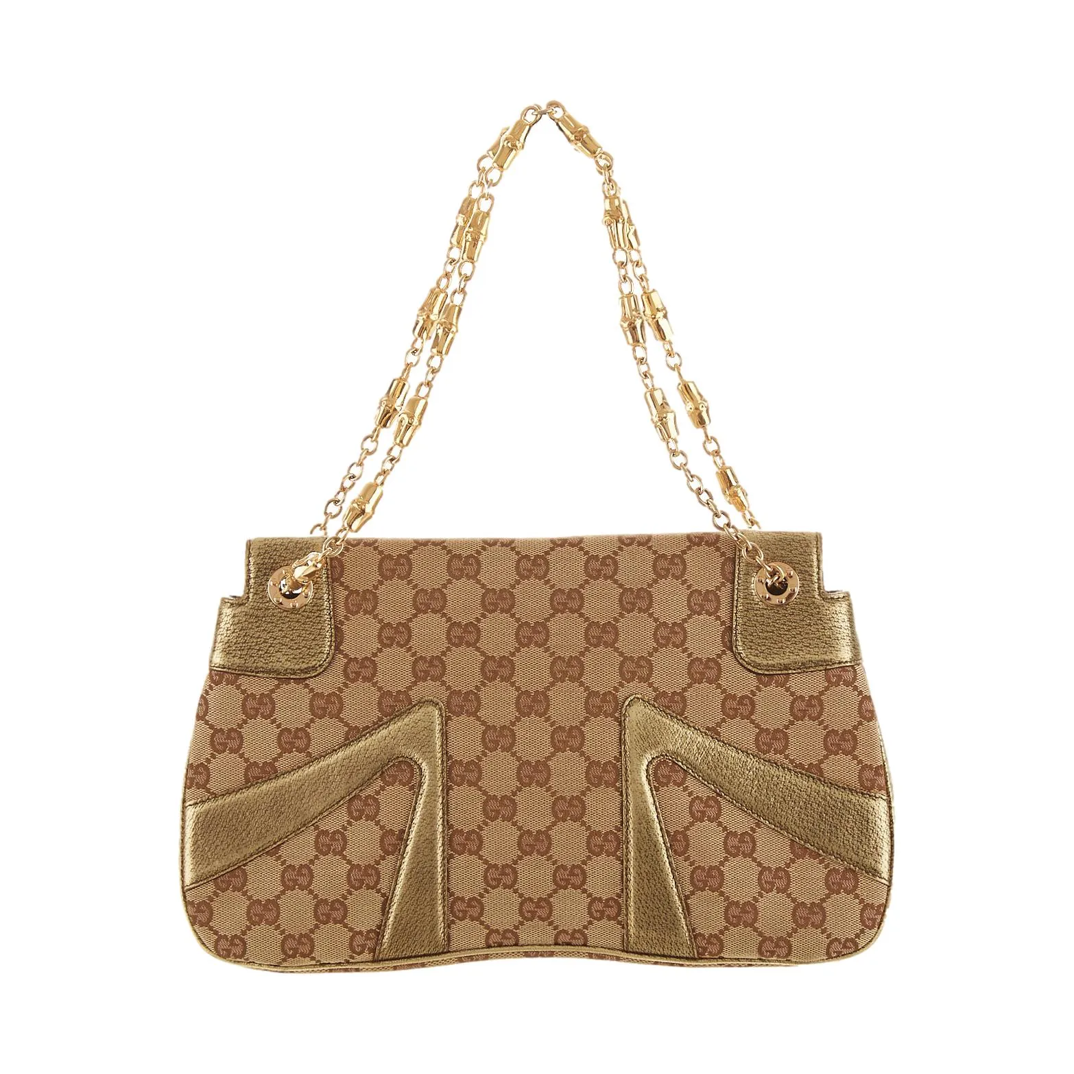 Gucci Gold Dragon Chain Shoulder Bag