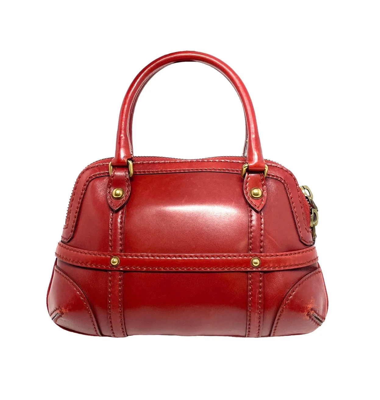 Gucci Red Rhinestone Mini Bag