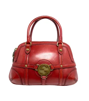 Gucci Red Rhinestone Mini Bag