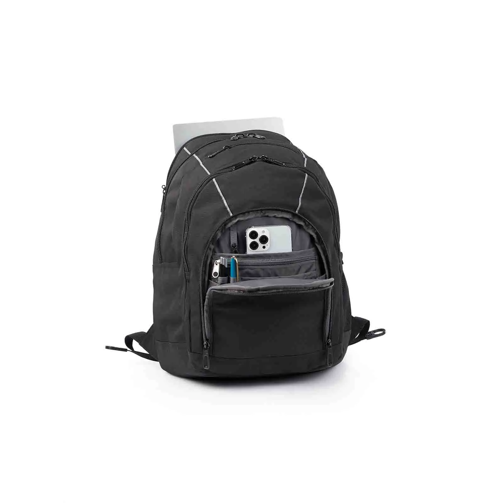 High Sierra Academy 3.0 Eco 15 Inch Laptop Backpack Black
