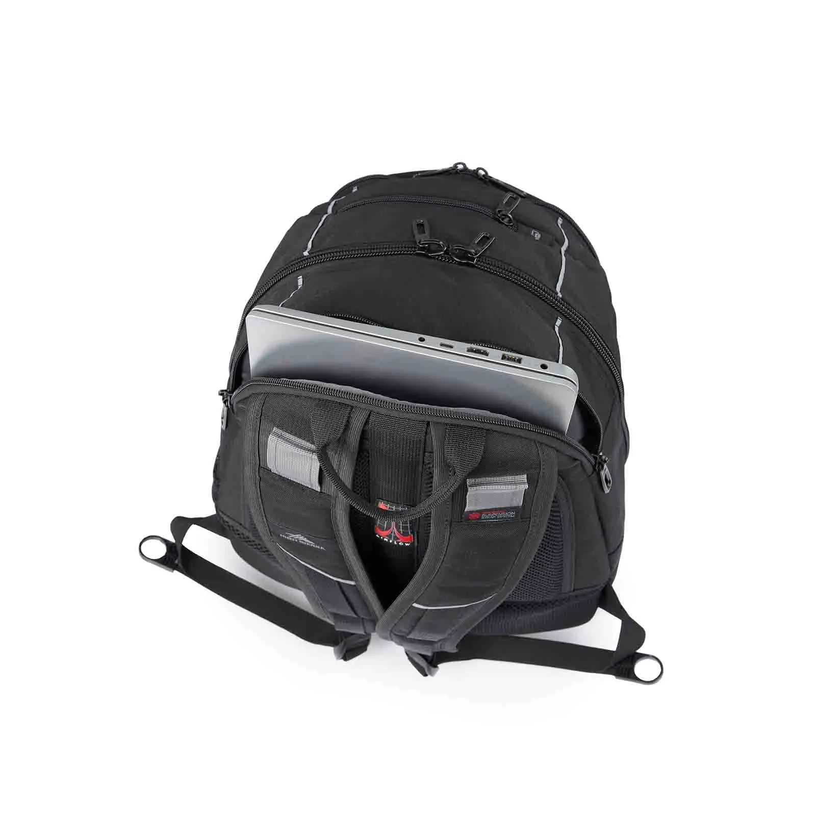 High Sierra Academy 3.0 Eco 15 Inch Laptop Backpack Black