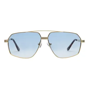 I SEA - Bliss Frames - Gold / Gradient Blue Lens